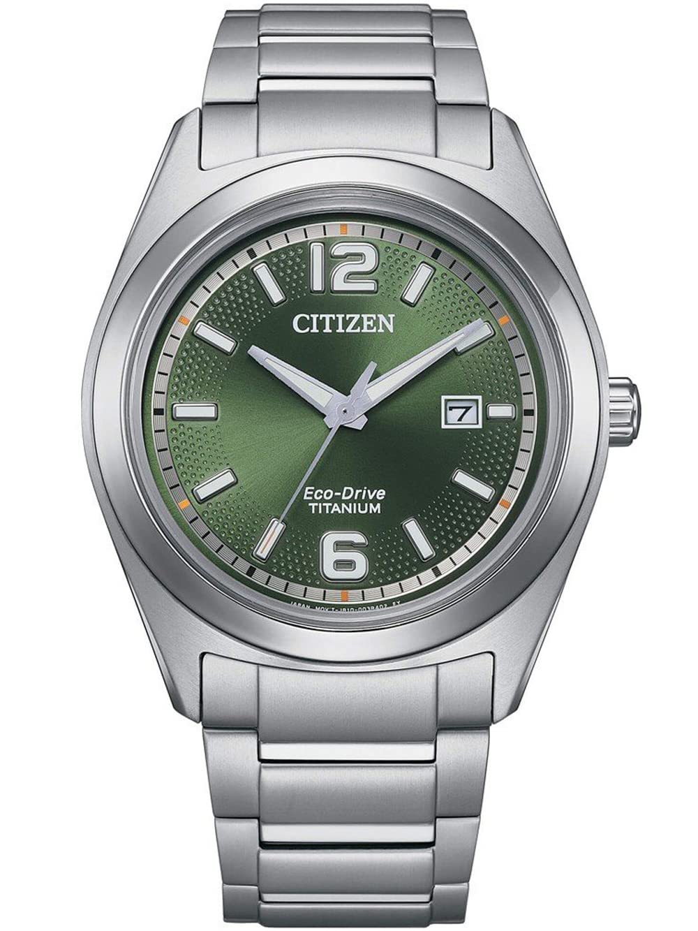 Citizen Men's Analogue Eco-Drive Watch with Titanium Strap AW1641-81X