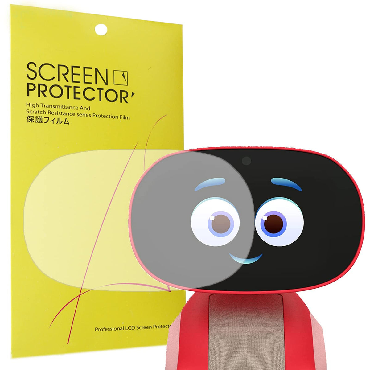 Blueshaweu Screen Protector Compatible with Miko 3 Intelligent Robot, HD Clear Flexible TPU Screen Protector for Miko 3 Robot, Thermoplastic Polyurethane