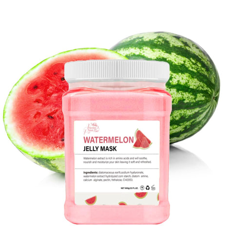 Generic Princess Pippa's Place Watermelon Jelly Mask Powder - Jelly Face Mask Peel Off- Hydrating, Moisturizing, Anti-Aging Jelly Mask for Face Glowing and Radiant Skin- 650 G/23 Oz