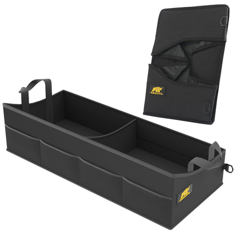 MIKKUPPA Truck Under Seat Storage - Replacement for 2015-2024 Ford F150 F250 F350, for 2 Compartments for Bench Seat Truck Tool Box Organizer Underseat Storage Bag