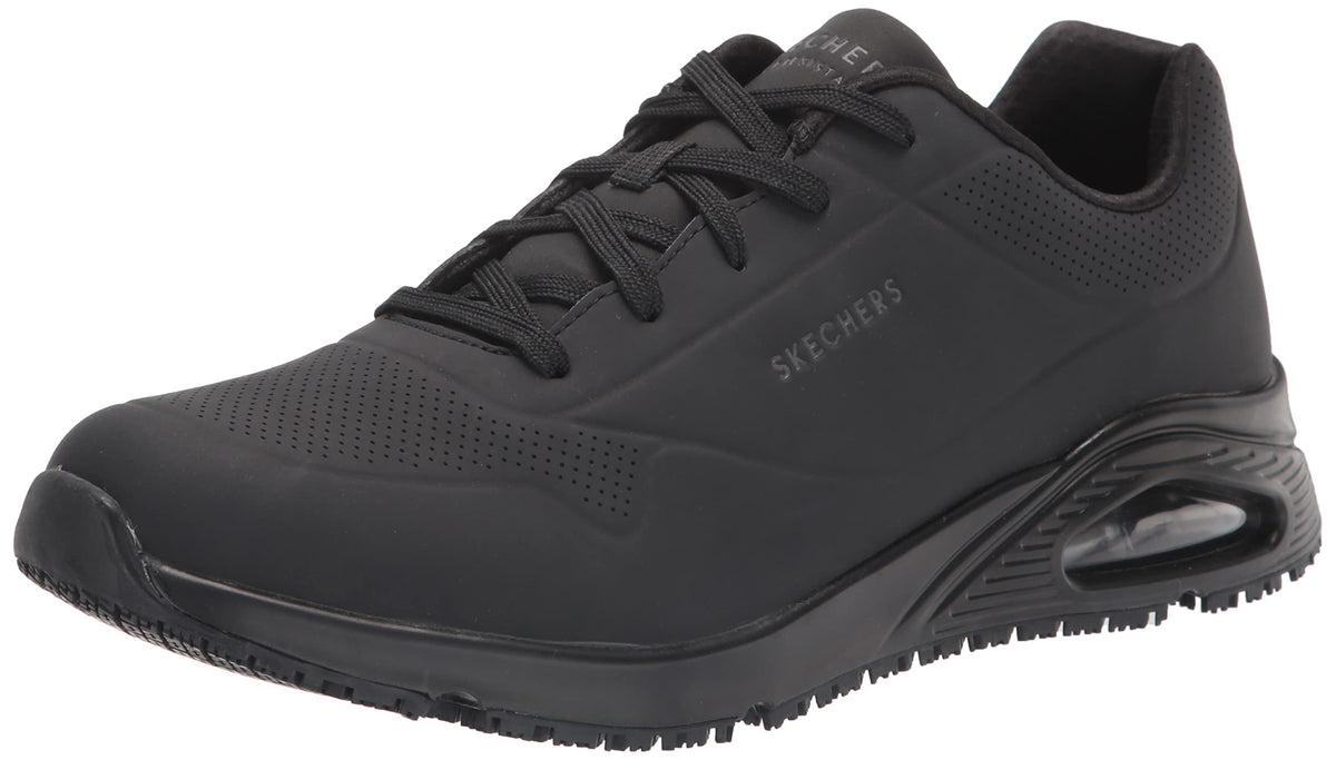 Skechers Men's Work 200054 P Food Service Shoe, Black, 12