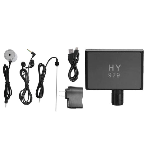 Pipe Water Leak Detector, Underground Water Leakage Detection Monitor Enhanced High Strength Water Leaking Detector Tester with Dual Probe and Headphone