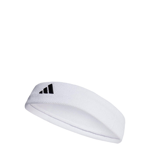 adidas Unisex Tennis Headband, White/Black, XS