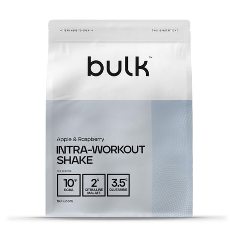 Bulk Complete Intra-Workout, BCAA, Apple and Raspberry, 500 g, 25 Servings, Packaging May Vary
