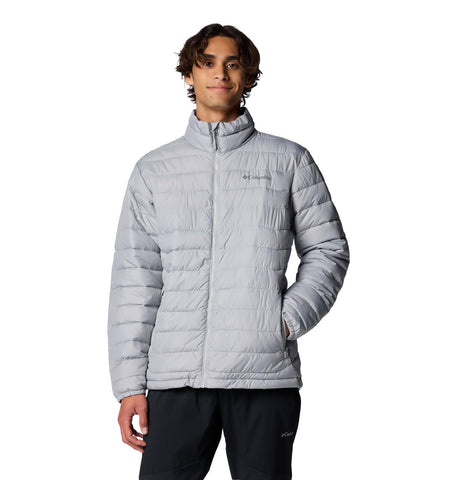 Columbia Men's Powder Lite II Jacket, Columbia Grey, Small