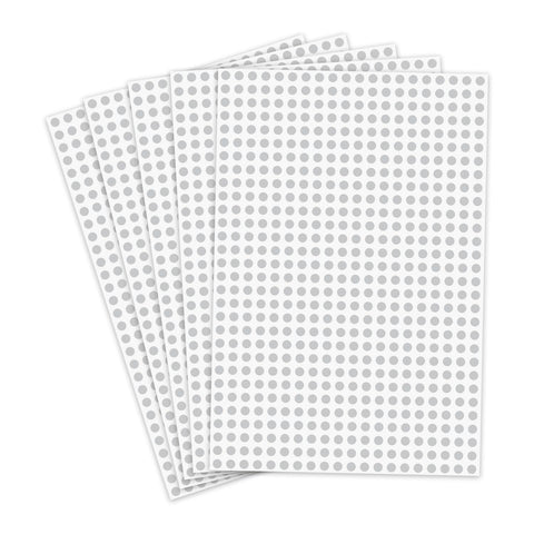 Starboling Dot Stickers,1/4 Inch Grey Circle Stickers,3000pcs Self-Adhesive Color Coding Labels,Round Labeling Stickers for Office Classroom Garage Sale