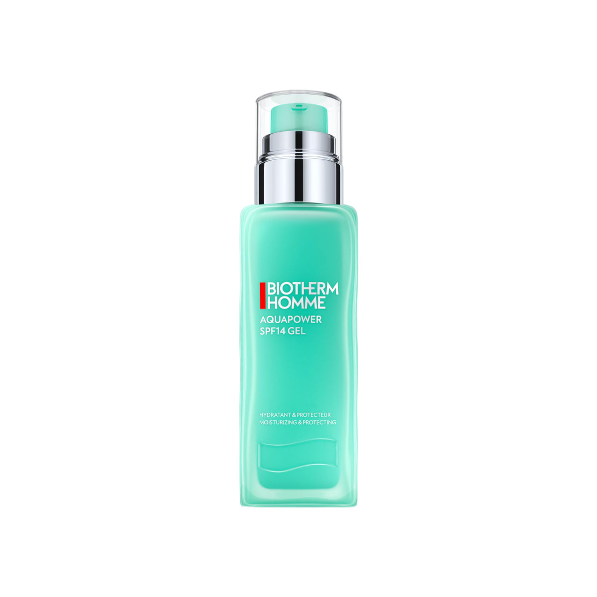 Biotherm Homme Aquapower SPF14 Face Gel, Refreshing Day Cream for Men, with Life Plankton and Oligo Minerals, Nourishes and Protects Against UV Radiation and Environmental Affects, 75 ml