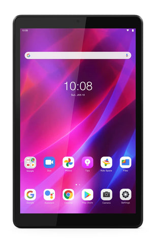 Lenovo Tab M8 Tablet, 8'' HD IPS Display, Android 11, Quad-Core Processor, 3GB Ram, 32GB Storage, Long Battery Life, SD Card Slot, , w Accessories Gray