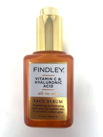 FINDLEY VITAMIN C & HYALURONIC ACID ALL-IN-ONE FACE SERUM 2 Fl oz