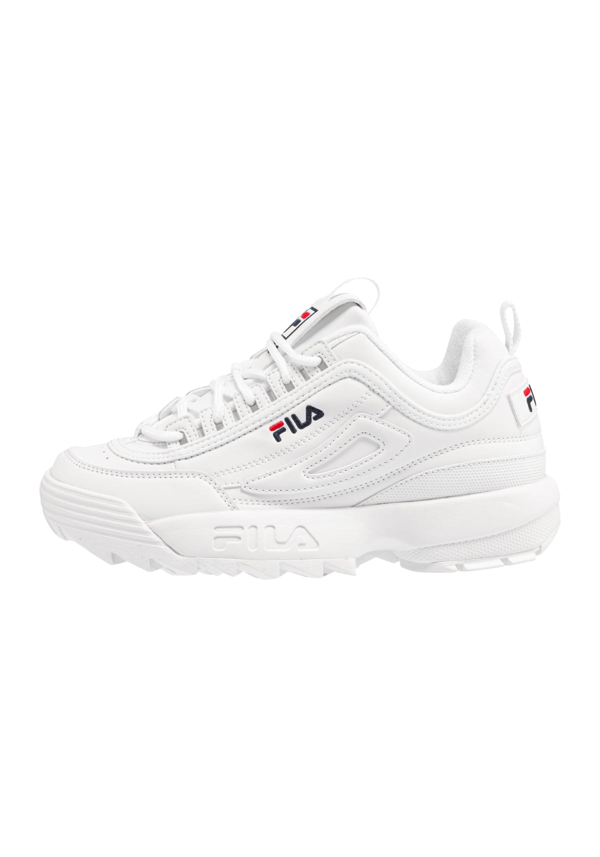 FILA Disruptor Low WMN Womenâ€™s Sneakers, white (White), 8 UK
