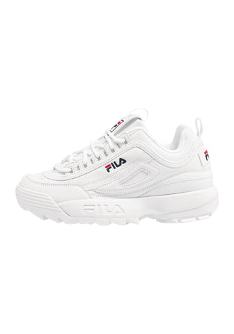 FILA Disruptor Low WMN Womenâ€™s Sneakers, white (White), 8 UK