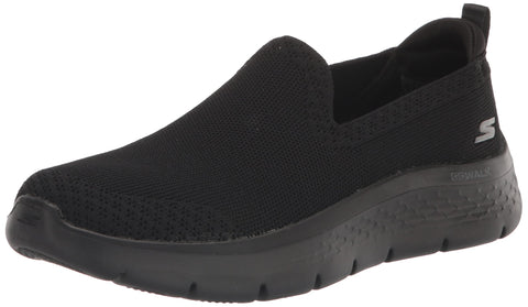 Skechers Women's, GO Walk Flex Slip-On Sneaker - Wide Width Black