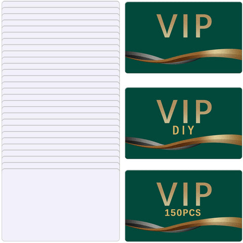 150 Pcs Sublimation Business Card Blanks Metal Bulk Aluminum Double Sides Name Cards Sublimation Blanks Products Heat Press Transfer Desk White sublimation business cards blank 3.4 x 2.1 x 0.01 Inch