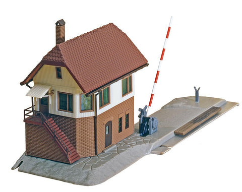 Faller 222170 Grade x-ing with Tower & mtr N Scale Building Kit