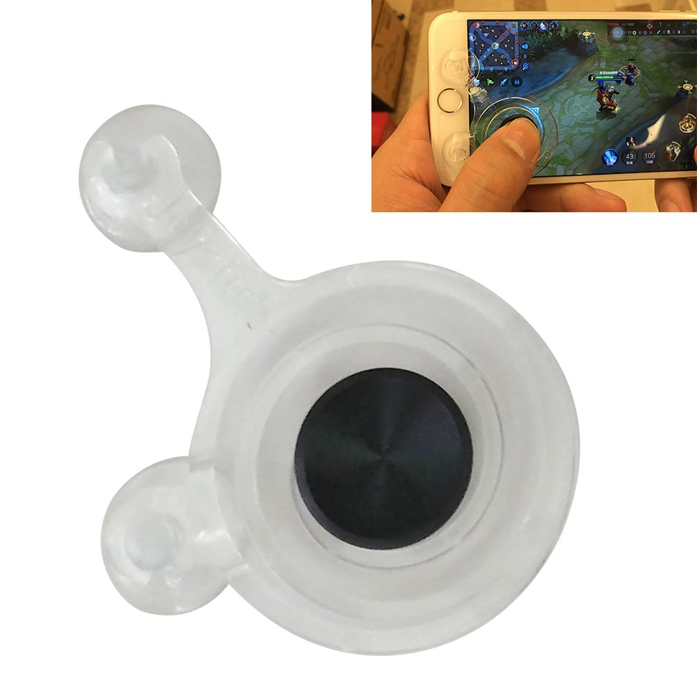 UKCOCO Mobile Game Controller, Touchscreen Game Joystick Gamepad and Buttons for Smart Mobile Phone and Pad Tablet (1 Pack)