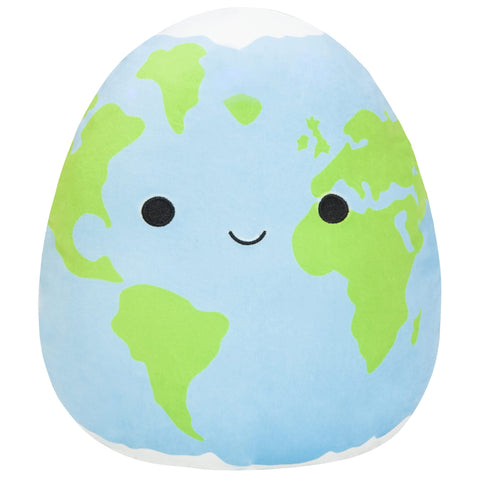 Squishmallows Original 14-Inch Roman Blue and Green Planet - Large Ultrasoft Official Jazwares Plush