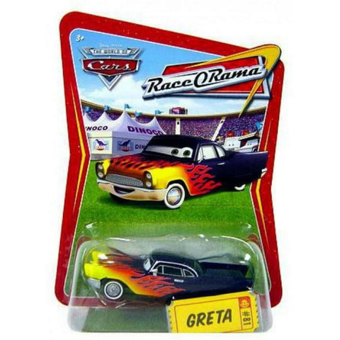 Disney / Pixar CARS Movie 1:55 Die Cast Car Series 4 Race-O-Rama Greta
