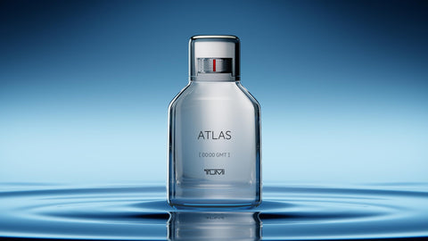 TUMI ATLAS [00:00 GMT] - Bold Cologne for Men with Citrus Fragrance Notes - 3.4 oz & 1.0 oz Eau de Parfum, 6.7 oz Body Wash