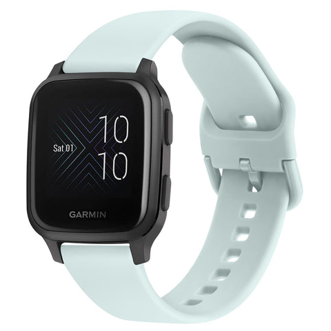 Strap Compatible with Garmin Venu Sq Music Strap, 20mm Soft Silicone Strap Replacement Wristband for Garmin Venu Sq Music/Garmin Venu Sq/Garmin Venu/Garmin Venu 2 Plus (Turquoise)