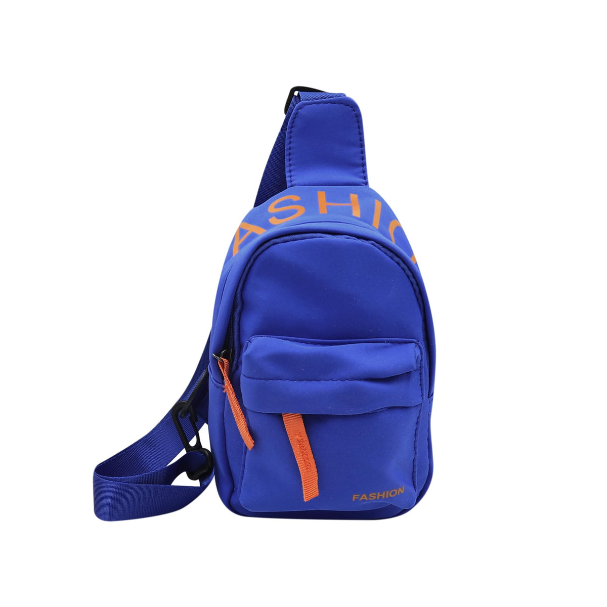 Fashion Chest Sling Bag for Little Boys Kids Mini Canvas Crossbody Bag Casual Phone Chest Bag for Sport Travelling Hiking