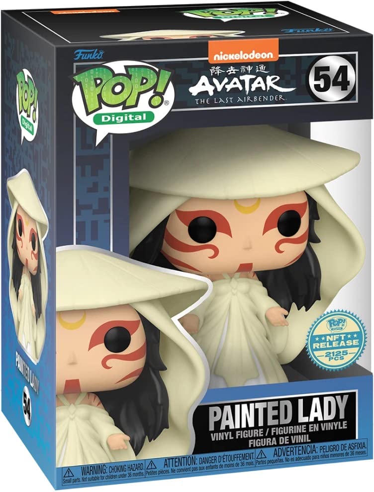 Funko POP! Digital Painted Lady NFT Release Exclusive Physical Pop