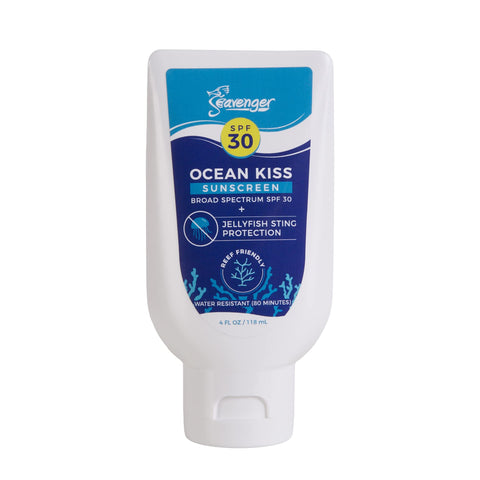 Seavenger Ocean Kiss Reef-Safe Sunscreen SPF 30-50 with Jellyfish Sting Protection (SPF 30)