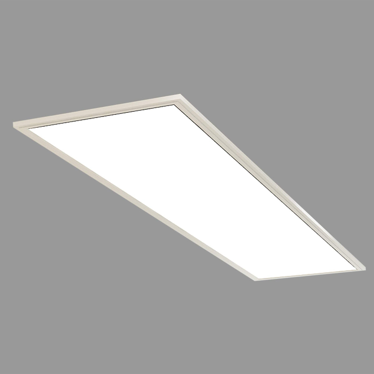 Briloner Leuchten Ceiling light panel, lamp, living room lamp, ceiling lamp, ceiling spotlight, 38W, square white, 119.5 cm