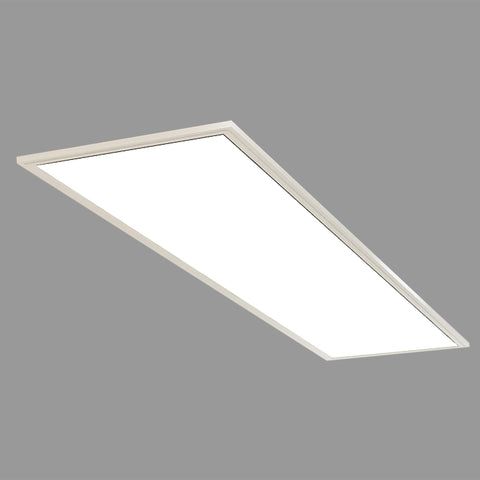 Briloner Leuchten Ceiling light panel, lamp, living room lamp, ceiling lamp, ceiling spotlight, 38W, square white, 119.5 cm