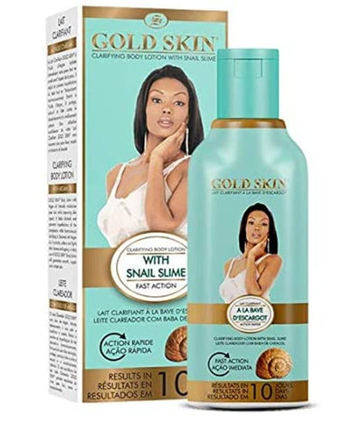 NA Gold Skin Clarifying Body Lotion with Snail slime (Hydroquinone Free) 250 ml. 8.45 fl.oz