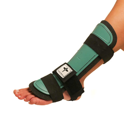 Achilles Tendon RUPTURE Night Splint, ONLY for COMPLETE Achilles TEAR, Ask Medical Professional BEFORE purchase, Comfortable and Lightweight, Alternative to Orthopaedic Boot, Aids Sleep (Large, Left)