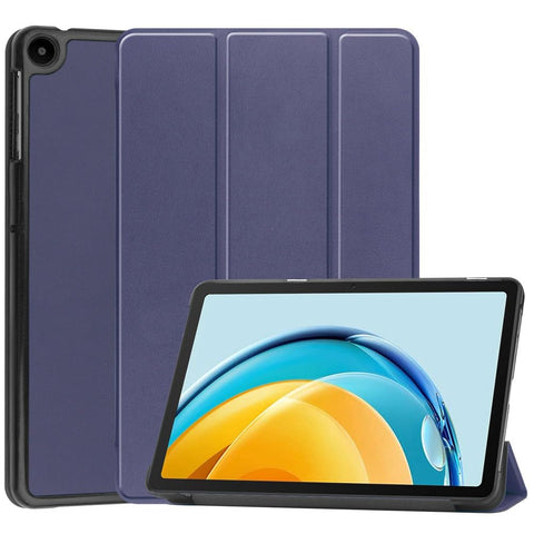 Kepuch Custer Case for Huawei Matepad SE 10.4 2022,Ultra-Thin PU-Leather Hard Shell Cover for Huawei Matepad SE 10.4 2022 - Blue