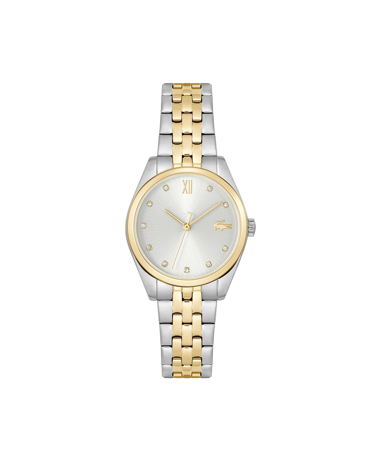 Lacoste Analogue Quartz Watch for Women with Gold Colored Stainless Steel Bracelet - 2001302