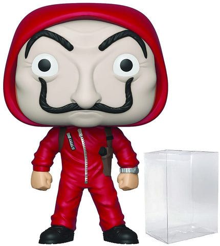 POP Money Heist: La Casa De Papel - Berlin Limited Edition Chase Funko Pop Vinyl Figure (Bundled with Compatible Pop Box Protector Case), Multicolor, 3.75 inches