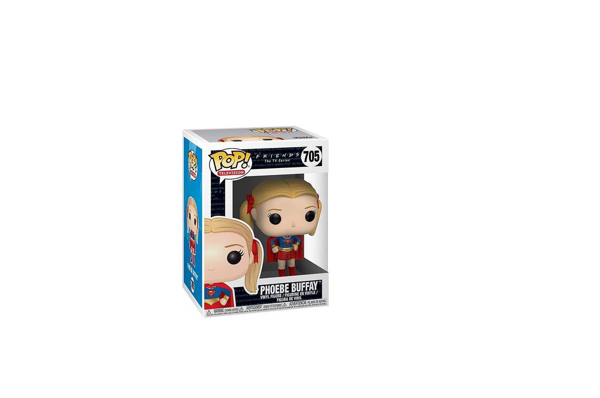 Funko Television: Friends - Supergirl Phoebe Buffay Vinyl Figure (Bundled with Box Protector Case)