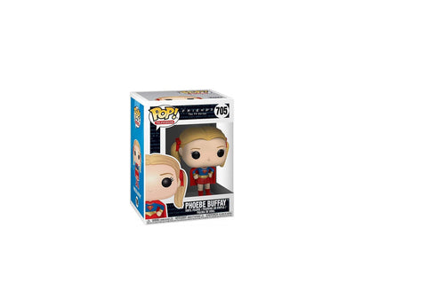 Funko Television: Friends - Supergirl Phoebe Buffay Vinyl Figure (Bundled with Box Protector Case)