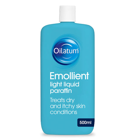Oilatum Emollient Bath Liquid for Eczema, Psoriasis and Dry Skin Conditions, Soothing Formula for Sensitive Skin, Hydrating Relief for Itchy, Irritated Skin, Dermatologist Recommended, 1 x 500ml