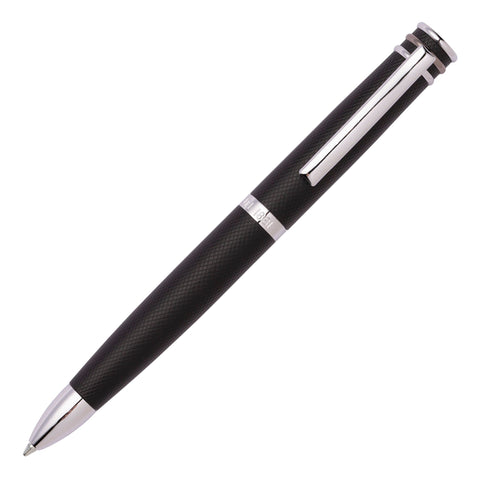 Cerruti 1881 Ballpoint Pen Austin | Iconic Writing Instrument | Blue Ink | Gift Box (Diamond Black)