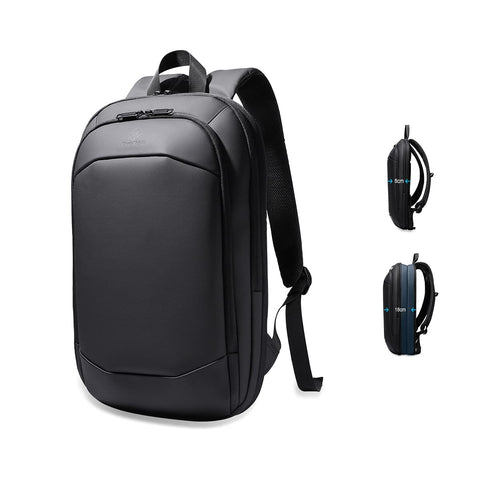 HEROIC KNIGHT Laptop Backpack 15.6 Inch Backpack Expandable Rucksack Waterproof Backpack Lightweight Travel Backpack Anti Theft Backpack Business Work Bag For Work Sport Travel Business Office- Black