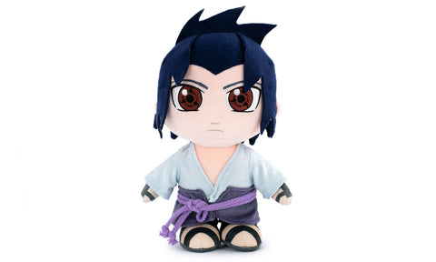 BARRADO Soft Toy of the Characters of Naruto 25cm, 9'84" - Naruto, Kakashi, Sasuke, Kurama, Naruto Six Path - Super Soft Quality (Sasuke)