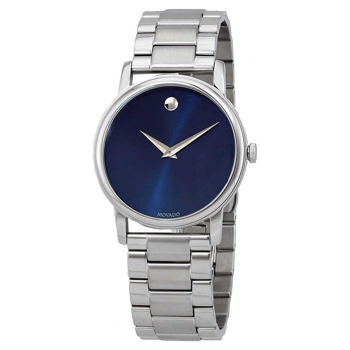 Movado Classic Museum Quartz Navy Dial Men's Watch 2100015