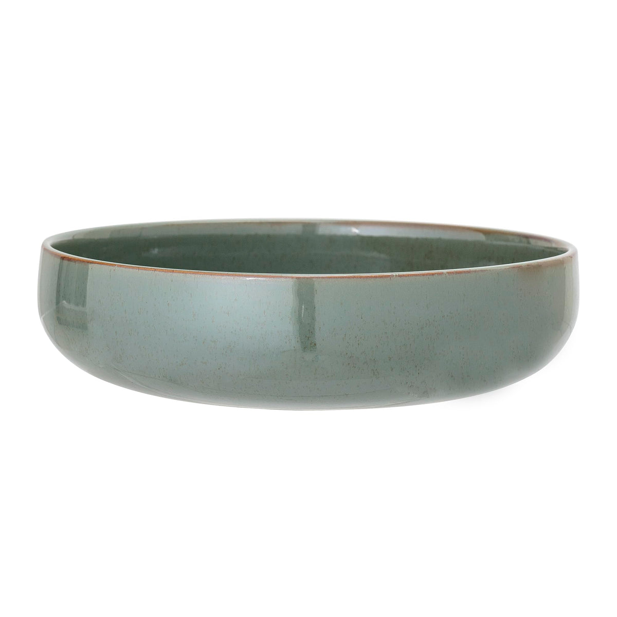 Bloomingville Pixie Serving Bowl, Green, Ceramic, 28.5 cm