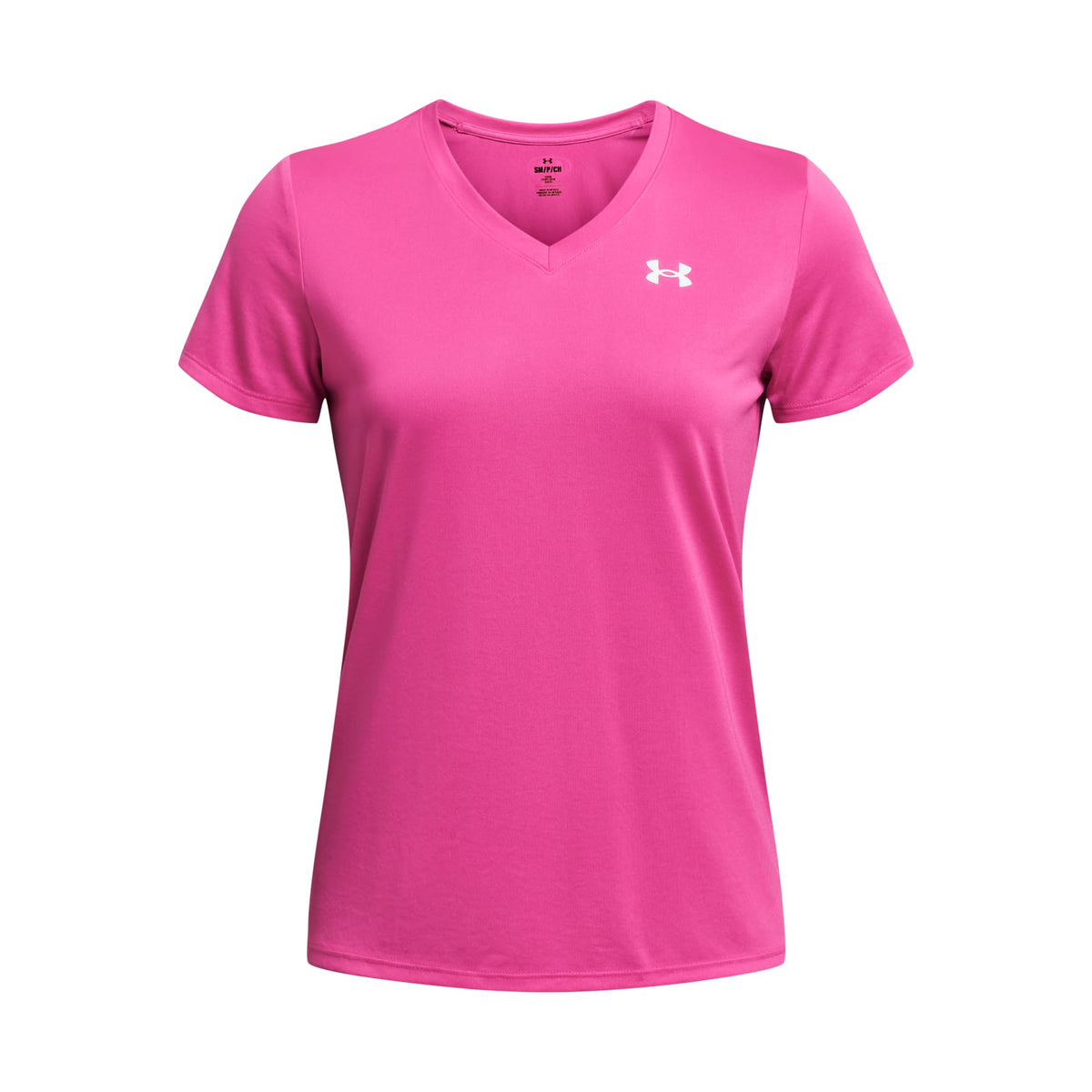 Under Armour Womens Tech SSV - Solid Short-Sleeve Sports Top for Women, V-Neck Women's T-Shirt, Lightweight Sports T-Shirt