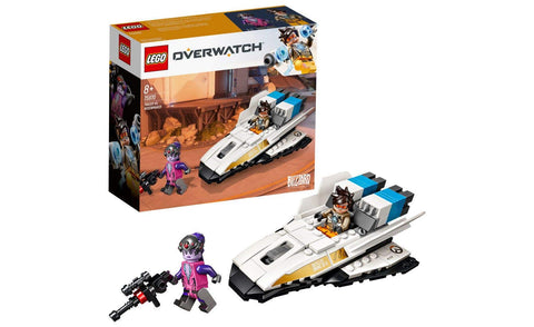 Lego 75970 Overwatch Tracer & Widowmaker Building Kit, Multicolour