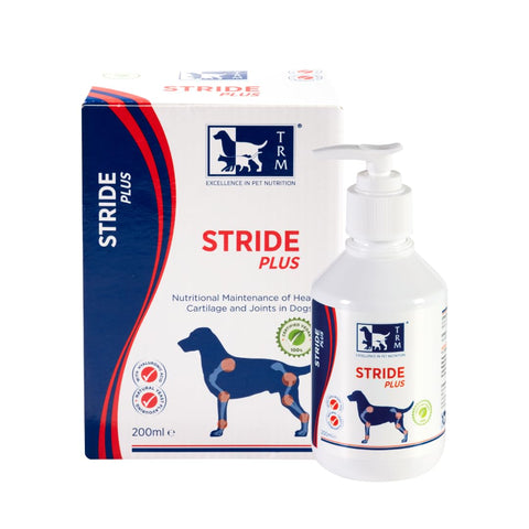 TRM Pet Stride Plus Joint Aid For Dogs - 200ml Liquid Joint Supplement For Dogs For Nutritional Maintenance Of Healthy Cartilage And Joints - Suitable Joint Care For Small To Large Dogs