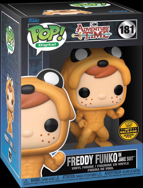 Funko POP! Digital Freddy in Jake Suit NFT Exclusive Physical Pop