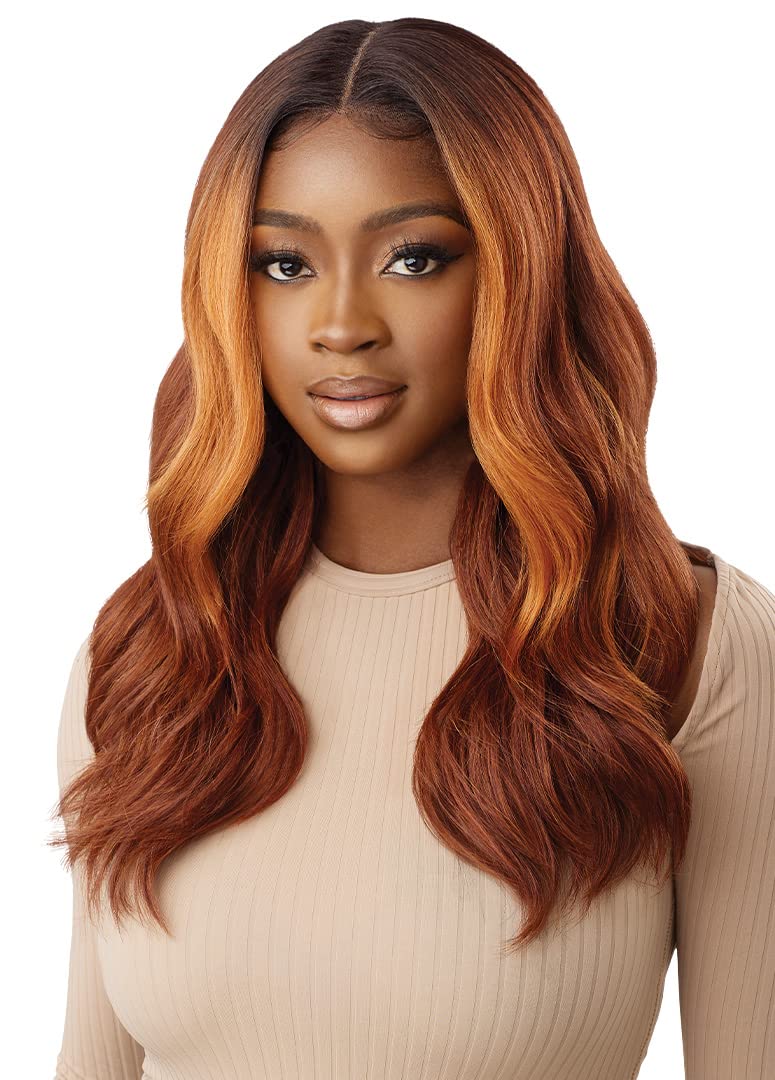 Outre SleekLay Part HD Lace Front Wig GENEVIVE (DRFF2-Ginger Copper)