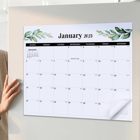 2025-2026 Magnetic Fridge Calendar, 18 Month 11.4''Ã—13'' Fridge Calendar Runs from January 2025 to June 2026 Magnetic Calendar for Refrigerator for Personal Planning and Organizing