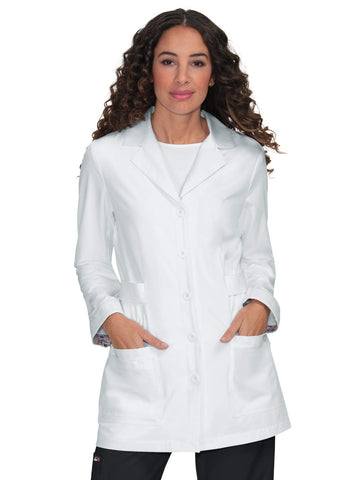 KOI Women's 451 Janice Lab Coat (White, X-Small)