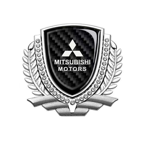DIALFA Car Emblem for Mitsubishi Lancer Sportback X, Car Letter Emblem Front Grille Badge Trunk Tailgate Boot Window Exterior Decal Stickers, Car Decoration Accessories,C