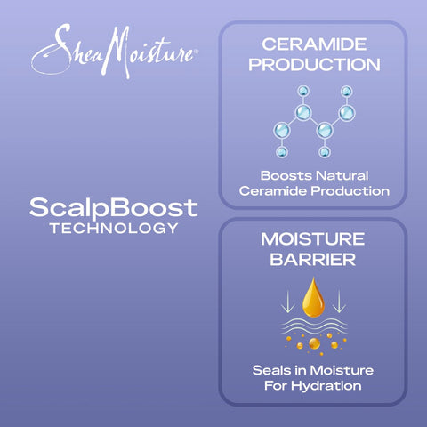 SheaMoisture Scalp & Hair Oil Anti-Hair Fall for Healthy Looking Hair and Moisturized Scalp, with Biotin & Multi-Peptide ScalpBoost Technology, 2 oz